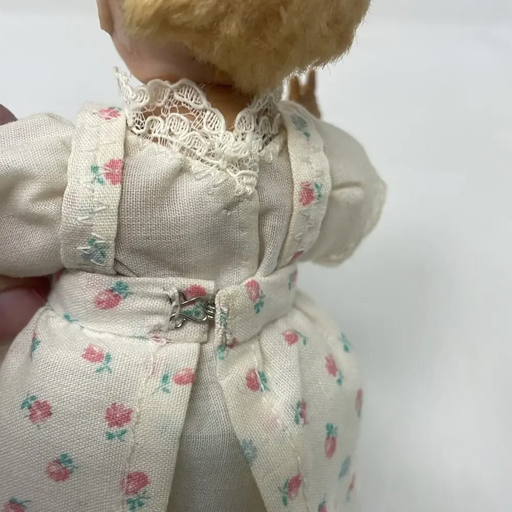 Vintage 1950's Madame Alexander Little Genius Doll and stand